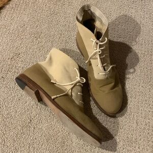 Vintage Henry Beguelin lace up boots